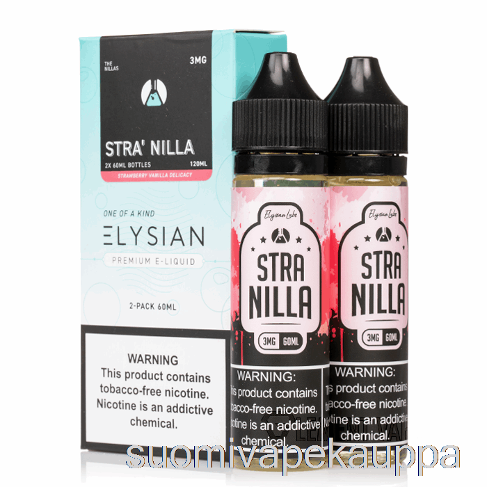 Vape Box Stra'nilla Cake - Elysian Labs - 120ml 3mg